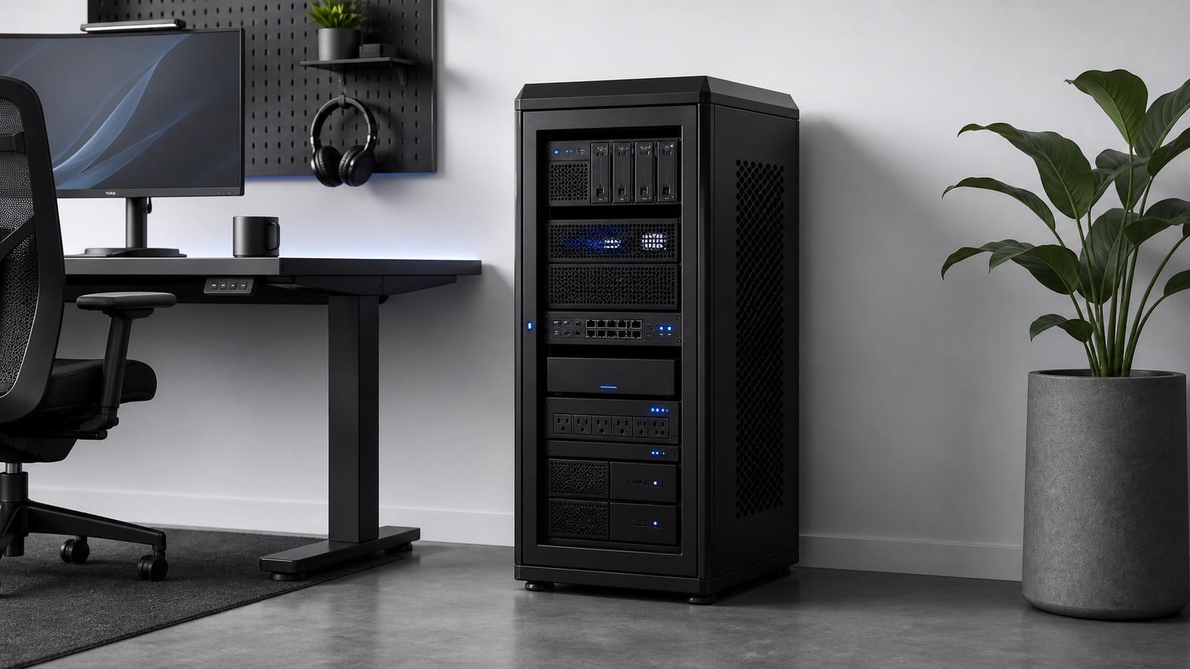 RACK 01 塔式形态图