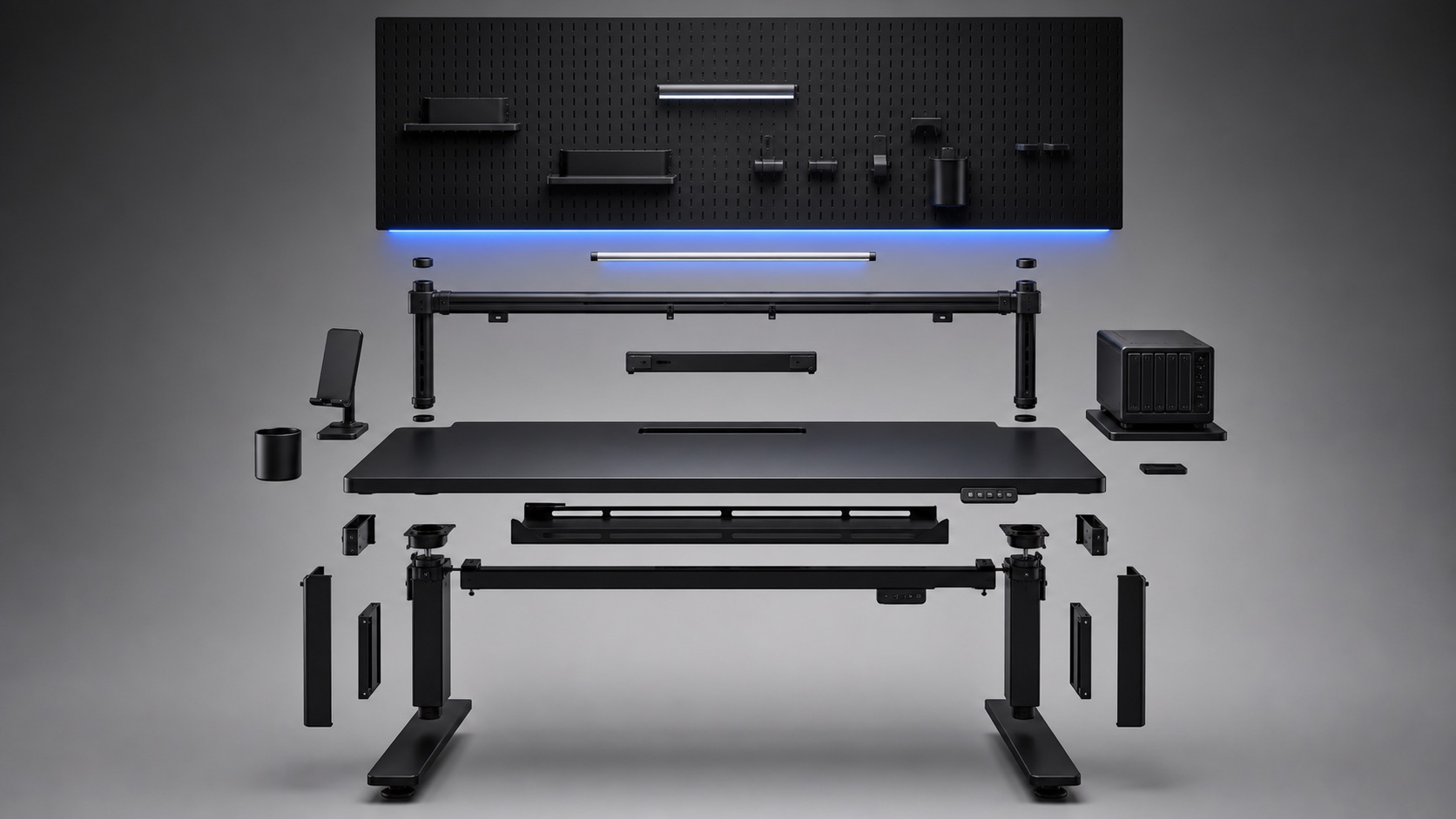 WORKSTATION 01 模块拆解图